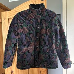 Vintage floral quilted jacket